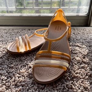 Crocs Isabella T-Strap Sandals